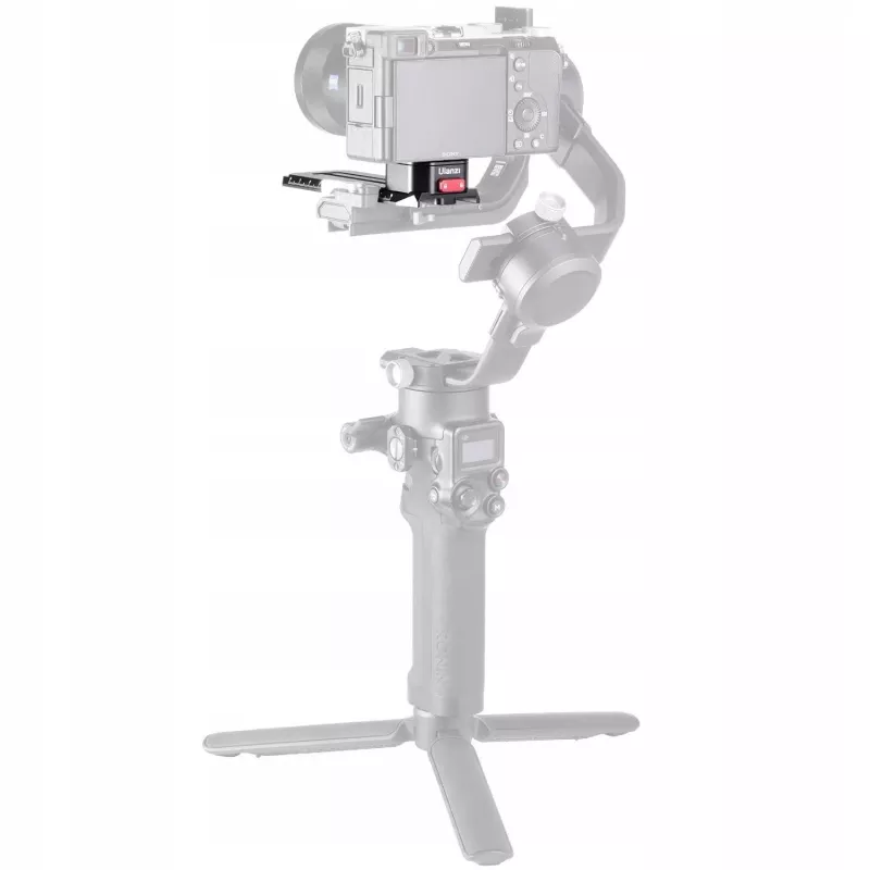 Ulanzi R085 pikakiinnityslevy asteikolla DJI Ronin RS 2 / RSC 2