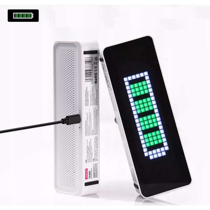 Ulanzi Pixel Clock TC001 WiFi LED-matriisikello