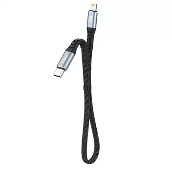 Dudao L10P USB-C - Lightning -kaapeli 20W 0,23 m valkoinen