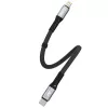 Dudao L10P USB-C - Lightning -kaapeli 20W 0,23 m valkoinen