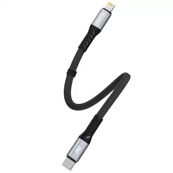 Dudao L10P USB-C - Lightning -kaapeli 20W 0,23 m valkoinen