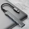 Dudao A16T USB-A-keskitin 4 porttia USB 2.0 musta