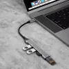 Dudao A16T USB-A-keskitin 4 porttia USB 2.0 musta