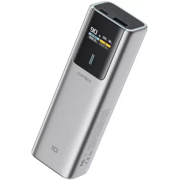 CUKTECH CKPB100PGLBL 150W 10000 mAh varavirtalähde harmaa