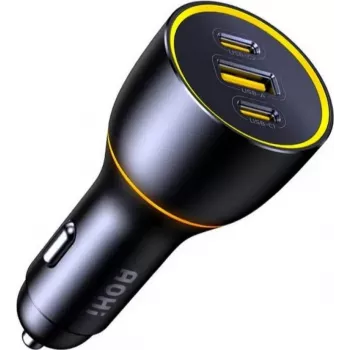 AOHi Superauto PD 170W 2x USB-C, 1x USB-A GaN-laturi