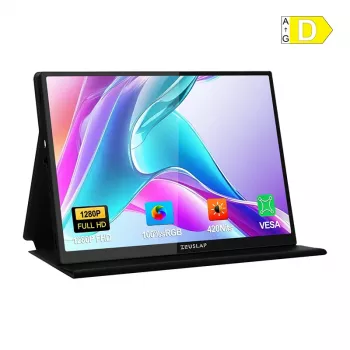 ZEUSLAP Z10T kannettava näyttö 10,1 tuuman 1920x1200 IPS 10 pisteen kosketusnäyttö