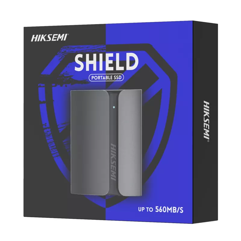 HIKSEMI T300S ulkoinen SSD 1TB USB 3.2 Type-C musta 560/500 MB/s
