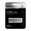 HIKSEMI USB-muisti 256 GB E307C U3 Dual USB 3.2 & USB Type-C harmaa