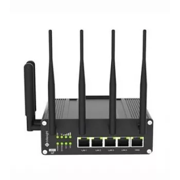 Milesight IoT UR75 5G teollisuusreititin matkapuhelinverkkoon GPS:llä ja Wi-Fi:llä (UR75-500GL-G-W)