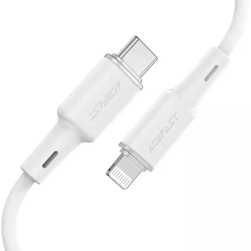 ACEFAST MFI USB-C - Lightning kaapeli 1,2m, 30W, 3A, musta (C2-01)