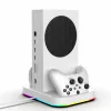 IPEGA lataus- ja jäähdytys-RGB-teline Xbox Series S -konsolille + 2 kpl