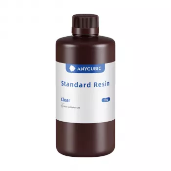 Anycubic Standard 1 kg resiini läpinäkyvä