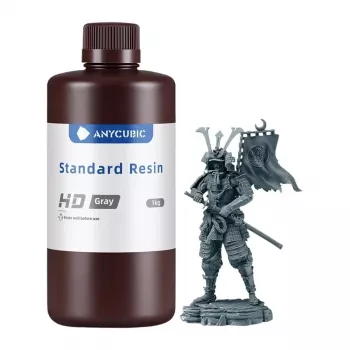 ANYCUBIC Standard 1 kg resiini HD harmaa