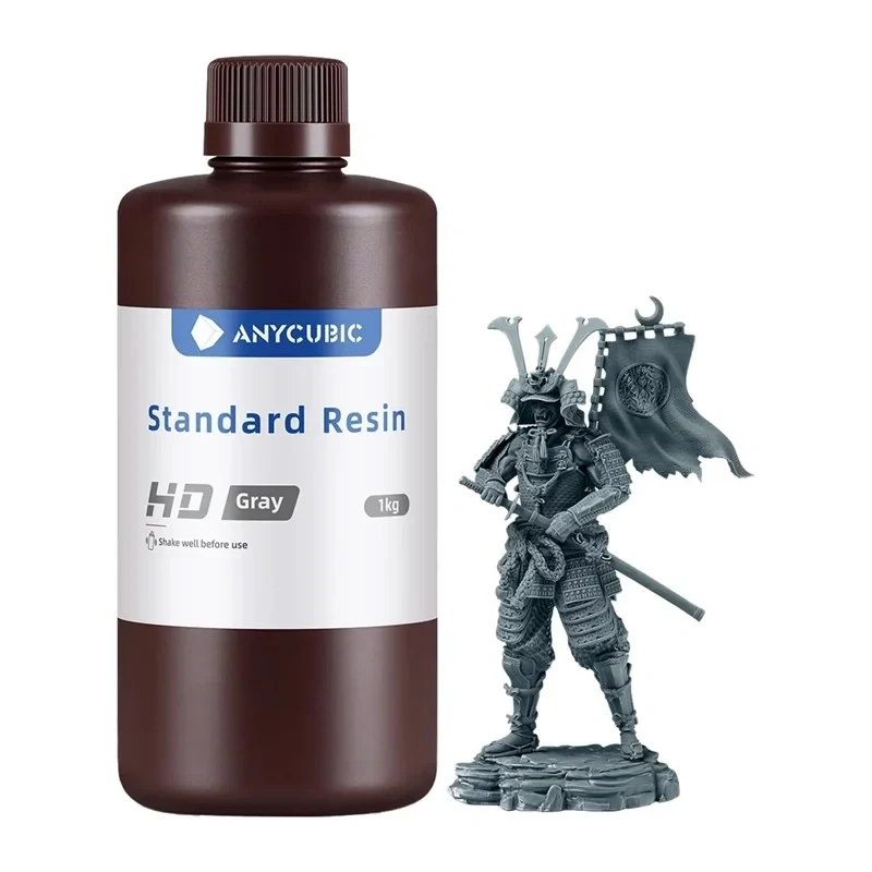 ANYCUBIC Standard 1 kg resiini HD harmaa