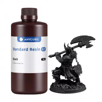 Anycubic Standard V2 resiini, musta, 1 kg
