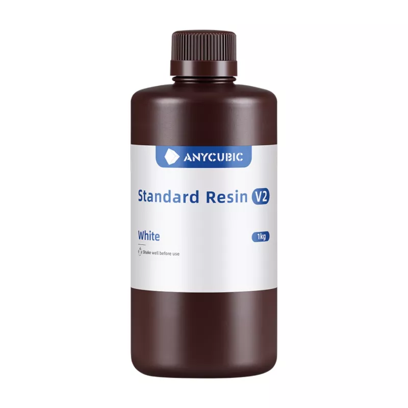 Anycubic Standard V2 1 kg resiini valkoinen