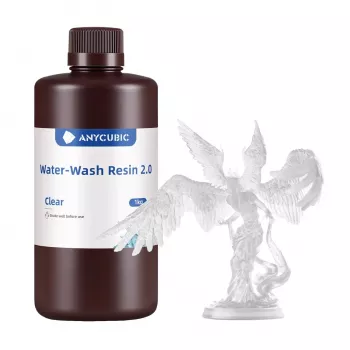 ANYCUBIC Water-Wash 2.0 1 kg resiini läpinäkyvä
