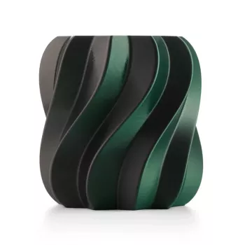 Anycubic PLA Silk Dual Color -filamentti 1,75 mm musta & vihreä 1 kg