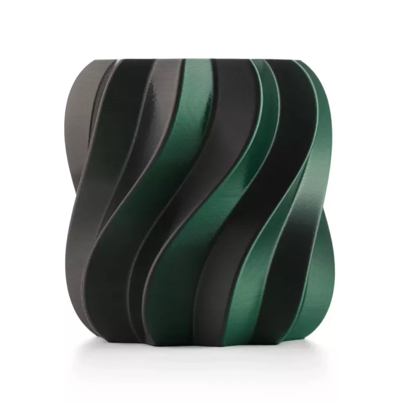 Anycubic PLA Silk Dual Color -filamentti 1,75 mm musta & vihreä 1 kg