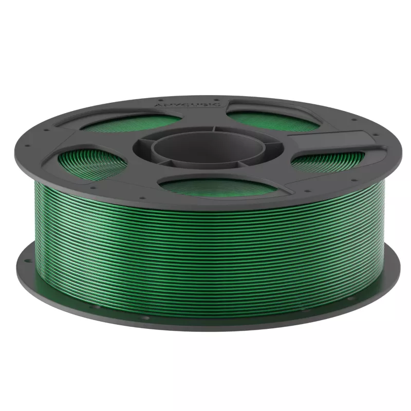 Anycubic PLA Silk Dual Color -filamentti 1,75 mm musta & vihreä 1 kg