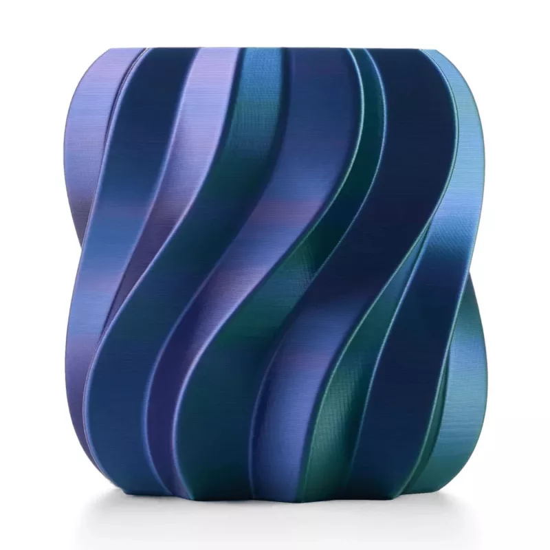 Anycubic PLA Silk Tri-Color filamentti 1,75 mm sininen, vihreä, violetti AHSC14-103