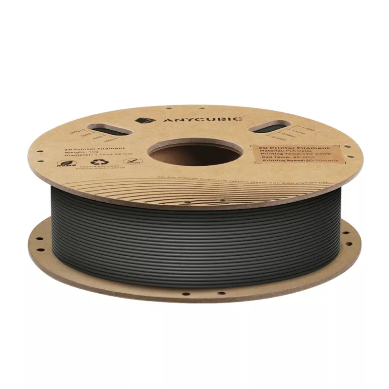 Anycubic Matte PLA filamentti 1,75 mm musta 1 kg AHYGBK-101