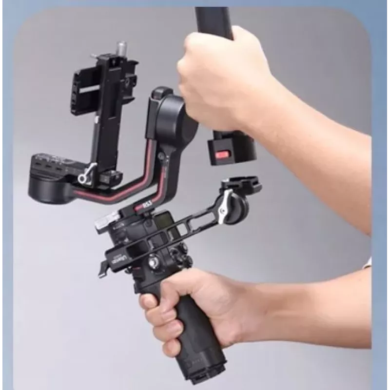ULANZI NATO Rail Clamp Mount DJI Ronin RS 2/RS 3/RS 3 Pro/RS 3 Mini - musta