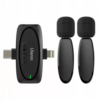 Ulanzi V6 langaton audiolähetyssarja - USB-C + Lightning