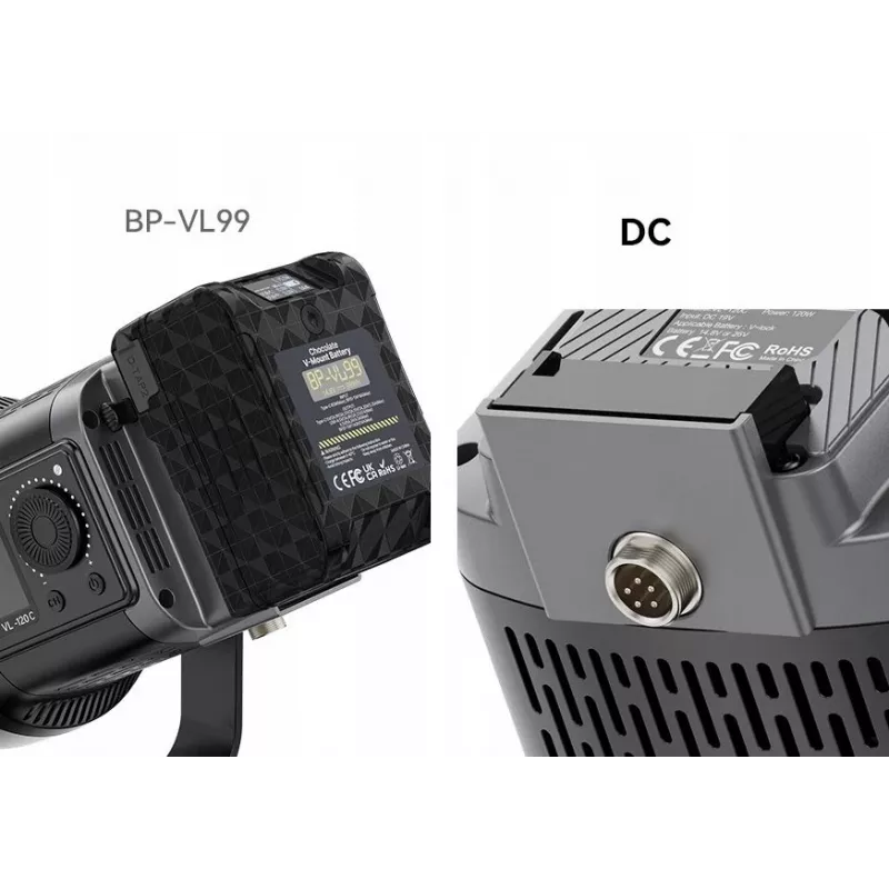 Ulanzi V-120Bi LED videovalo - WB (2700K - 6500K)