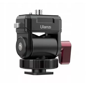 ULANZI Quick CO01 3D 360° -monitoriteline 1/4 tuuman ruuvilla, musta
