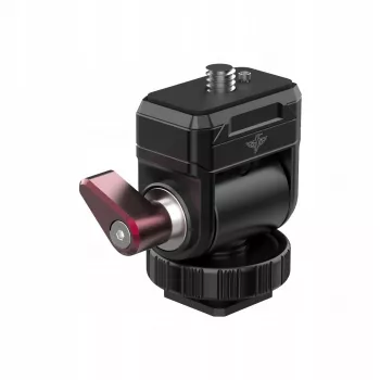 ULANZI Quick CO01 3D 360° -monitoriteline 1/4 tuuman ruuvilla, musta