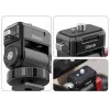 ULANZI Quick CO01 3D 360° -monitoriteline 1/4 tuuman ruuvilla, musta