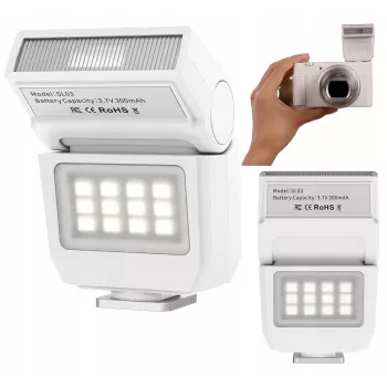 Ulanzi SL03 60W LED-videovalo valkoinen