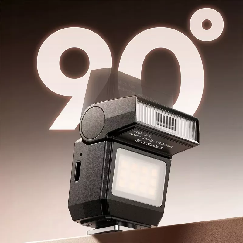 Ulanzi SL03 Bi-Color LED-videovalo - musta