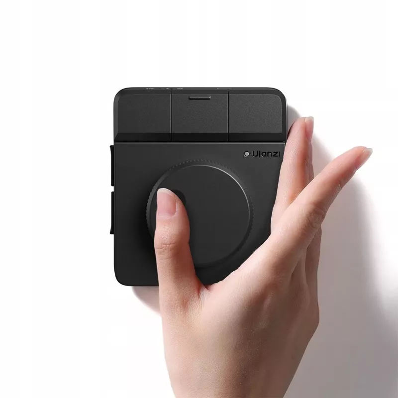 ULANZI D100H Bluetooth 5.0 haptinen videokontrolleri kiertonupilla ja OLED-näytöllä