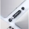 Ulanzi CR1 3-in-1 USB 3.0 / USB-C SD TF MicroSD -kortinlukija 150-200 MB/s