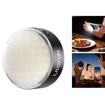 Ulanzi MFL01 magneettinen LED-salama älypuhelimelle 10W Bluetooth Magsafe