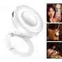Ulanzi ML05 LED-täytevalo peilillä, MagSafe, 2500K-9000K, valkoinen