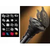 ULANZI LM01 10W LED-kohdevalo gobo- ja värisuodattimilla, zoom ja tehosteet