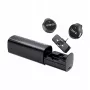 ULANZI A21 langaton lavalier-mikrofonisetti latauskotelolla, 2 lähetintä, USB-C-vastaanotin, 100 m kantama, musta