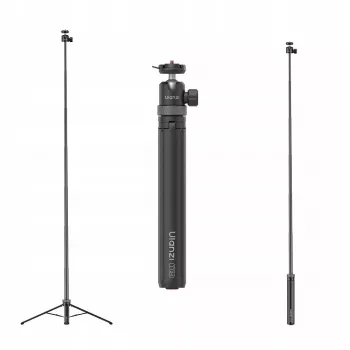 ULANZI selfie-tikku jalusta 148 cm 1/4 inch -kierre älypuhelimelle kamera TT24