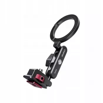 ULANZI MA56 magneettinen puhelinpidike nivelvarrella, MagSafe-yhteensopiva, 1/4 tuuman kierre & Cold Shoe, musta