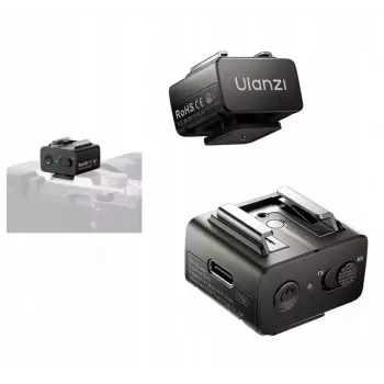 ULANZI LA10 2.4GHz langaton salamanlaukaisin TX/RX USB-C