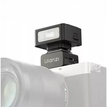 ULANZI LA10 2.4GHz langaton salamanlaukaisin TX/RX USB-C