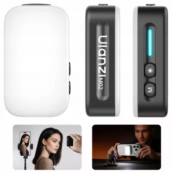ULANZI M02 LED-videovalo MagSafella, 7W, 5600K, USB-C