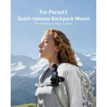 TELESIN reppuvaljaskiinnike DJI Osmo Pocket 3