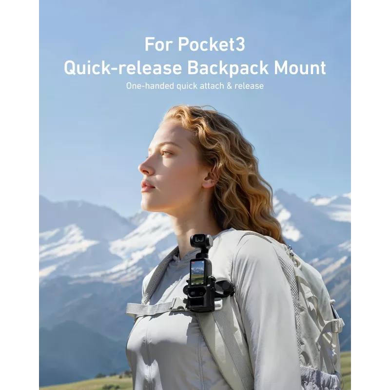 TELESIN reppuvaljaskiinnike DJI Osmo Pocket 3