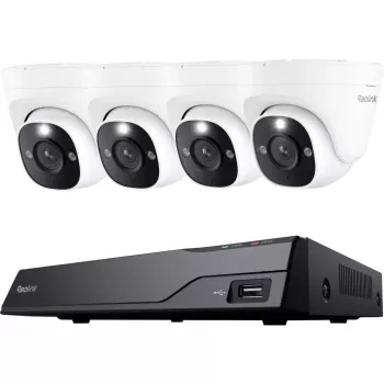 Reolink NVS8-12MD4 8-kanavainen 12MP PoE NVR -valvontakamerajärjestelmä 4 kameralla