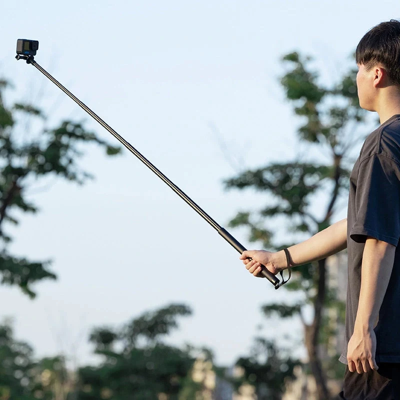 Ulanzi MT-57 selfie-tikku jalusta Bluetooth-kaukolaukaisimella, musta