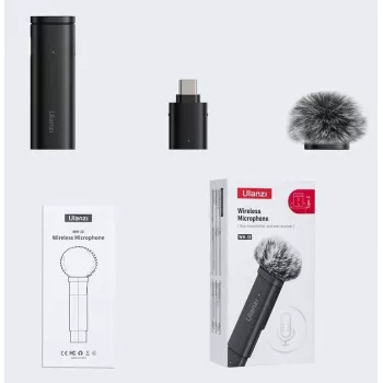 ULANZI WM-10-T USB-C langaton mikrofonijärjestelmä